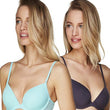 Ladies Comfy Pack Of 2 Seamless Padded Bra