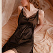 Beautiful Silk Slipover Nightwear Dress