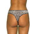 Leopard Print Thong Panty