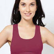 Maroon Sports Bra