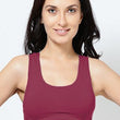 Maroon Sports Bra