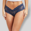 Women's Sexy Lace Navy Blue Panties