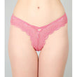 Pink Lace Design Women’s Thongs ( Pack of 1 )