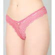 Pink Lace Design Women’s Thongs ( Pack of 1 )