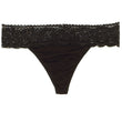 No Secret Low Rise "V" Shape Lace Thong Panty