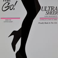 ON THE GO! Ultra Sheer Queen Off Black Pantyhose