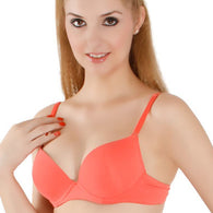 Comfortable Padded Non Wired Smooth T-Shirt Bra