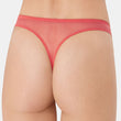 PRINCESSE Dream Spotlight Coral Fishnet Lace Thong