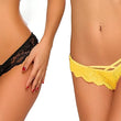 (Pack of 2) Ladies' Lace Thong Panties Set