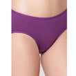 Comfy Beauty Tagless Strechy Waist Women's Plus Size Purple Cotton Panties(Pkt of 2)