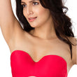 "COMFY" Banana Moon Red Seamfree Luxury Strapless Multiway Padded Bra