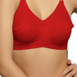 Attractive Red Comfort Soft Everyday Bra