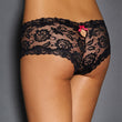 Secret Lace Boyshort With Keyhole Detail