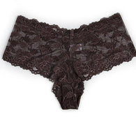 Sensual Brown Lace 2 Piece Panties