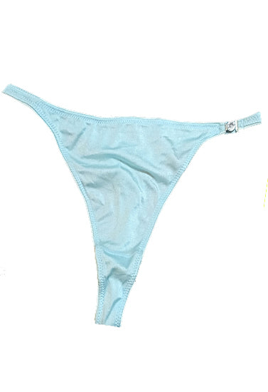 Aqua Blue Lovely Thong