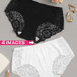 Black & White Value Pack Of 2 Lace Brief