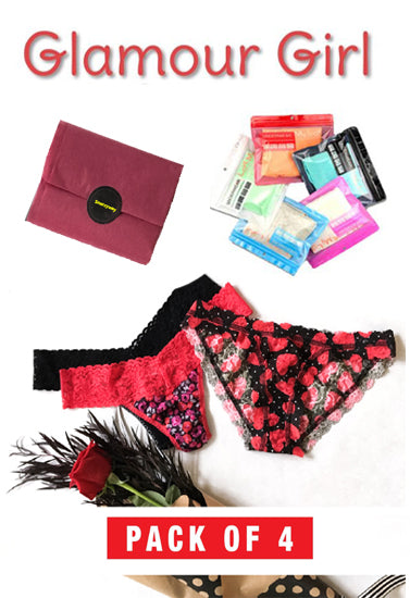 Most Inspiring Luxury Panties Pack of 4