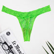 Soft & Flexible Neon Green Lace Thong(SOLD OUT)