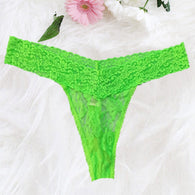 Soft & Flexible Neon Green Lace Thong(SOLD OUT)