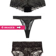 3 Pack Sensual Luxury Lace Panties