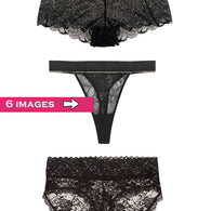 3 Pack Sensual Luxury Lace Panties