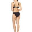 Stylish Seamless Black Push Up Bra Bikini Bottom