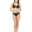 Stylish Seamless Black Push Up Bra Bikini Bottom