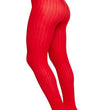 Sharp Red Control Top tights