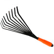 Multi-purpose garden rake for cleaning and digging