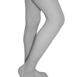 Tesco Silver Plain Knit Thigh High Tights(sold out)