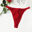 Triumph Maroon Fitted Hi-Waist Thong