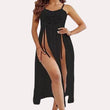 Romantic Black Babydoll Nightwear