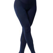 Women's Navy Blue Opaque Tights