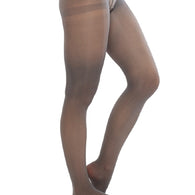 Smokey grey luxury sheer to waist pantyhose