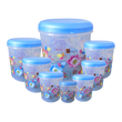 Stackable containers with seals