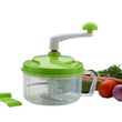 Food processor, Chop N Churn in use