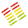 Multipurpose plastic cloth pegs, pack of 36 for versatile use.