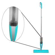 360-degree spray mop with washable cleaning pad