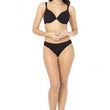 Stylish Seamless Black Push Up Bra Bikini Bottom