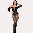 Sensual Open Crotch Bodystocking for Women