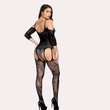 Sensual Open Crotch Bodystocking for Women