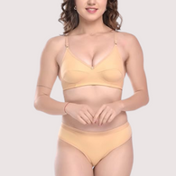 Everyday Elegance Cotton Bra Panty Set