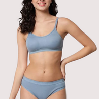 Wire-Free Women's Sports Bra Panty Set