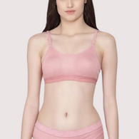 Wire-Free Women's Cotton Sports Bra Panty Set