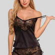 French Daina Black Babydoll Nightwear