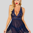 Lacy Elegance Strap Babydoll Nightwear