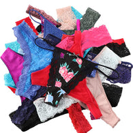 Variety panties thong pack assorted 6 pack