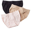 Westren Beauty  Plus Size Elastic Waist Panties 3-Pack+ 1 Free Bra