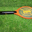 Mosquito killer racquet for indoor and outdoor use.