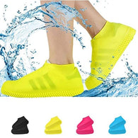 Waterproof silicone shoe covers, anti-skid for rain and biking